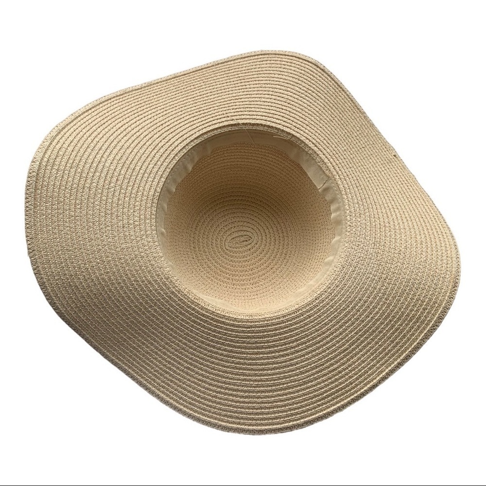 Oversized summer straw hat - Picture 4 of 4